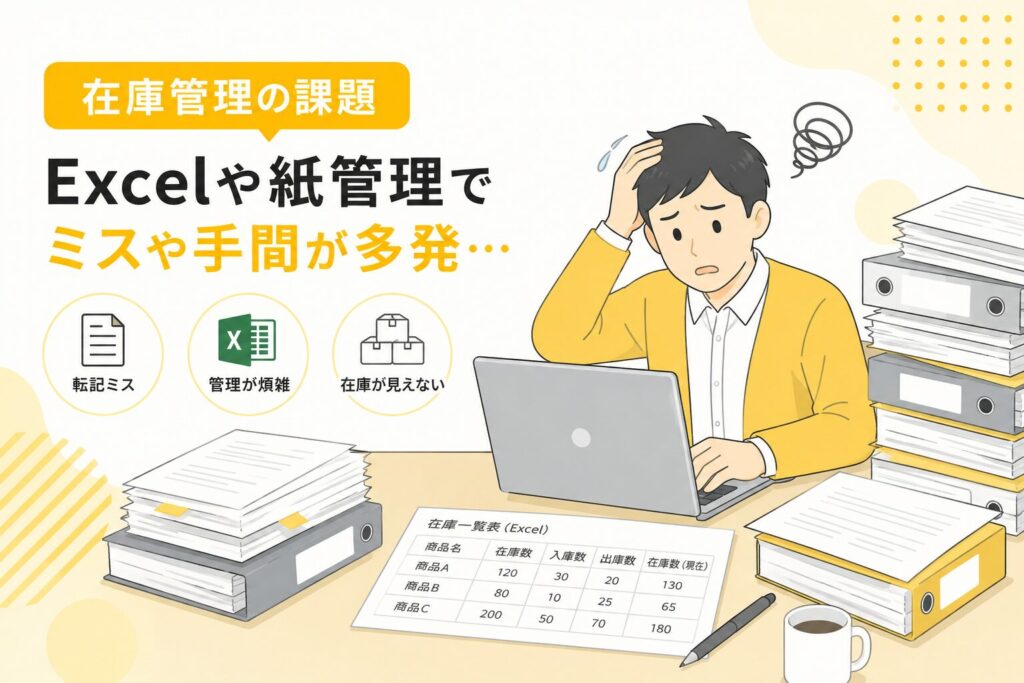 そもそも在庫管理の何が課題なのか？