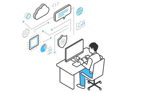 キントーンで構築しているので、導入後も対応が早くて安い！